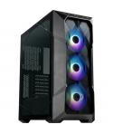 Cooler Master TD500 Mesh V2 Caja Gaming - Frontal MESH - 3 Ventiladores CF120 ARGB - Lateral Vidrio Templado - Soporta Refrigera