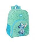 Safta Stitch Aloha Mochila - Adaptable a Carro - Asa de Mano - 33x42x14cm - Color Verde