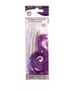 Daler Rowney Simply Pack de 12 Esfuminos - 4 Difuminos y 6 Esfuminos - Color Blanco