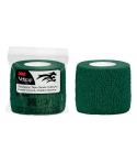 3M Vetrap Venda Cohesiva - 5cm x 4.5m - Flexible - Transpirable - Autoadhesiva - Color Verde Militar