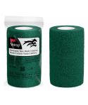 3M Vetrap Venda Cohesiva - 10cm x 4.5m - Flexible - Transpirable - Autoadhesiva - Color Verde Militar
