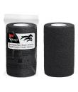 3M Vetrap Venda Cohesiva - 10cm x 4.5m - Flexible - Transpirable - Autoadhesiva - Color Negro