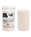 3M Vetrap Venda Cohesiva - 10cm x 4.5m - Flexible - Transpirable - Autoadhesiva - Color Blanco