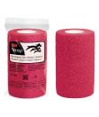 3M Vetrap Venda Cohesiva - 10cm x 4.5m - Flexible - Transpirable - Autoadhesiva - Color Rojo