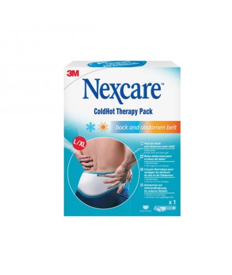 Nexcare Coldhot Therapy Compresa para Termoterapia - Incluye Cinturon L/XL - Frio o Calor Superficial - Color Blanco