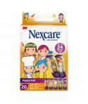 Nexcare Happy Kids Professions Pack de 20 Apositos Surtidos - Transpirables - para Pieles Delicadas - Color Estampado Infantil
