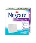 Nexcare Sterimed Pack de 100 Compresas de Gasa No Tejida - 10x10cm - Esteril - Transpirables - Color Blanco