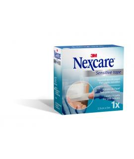 Nexcare Sensitive Esparadrapo - 25mm x 5m - Color Blanco
