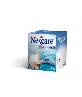 Nexcare Sensitive Esparadrapo - 50mm x 5m - Color Blanco