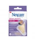 Nexcare Blister Pack de 6 Apositos Surtidos - Resistente al Agua - Ultrafino - Color Transparente
