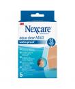 Nexcare Aqua Clear Maxi Waterproof Pack de 5 Apositos para Heridas - 60x88mm - Impermeables - Resistente al Agua - Color Transpa