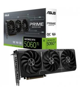 Asus GeForce PRIME RTX 5060 TI OC Edition Tarjeta Grafica 16GB GDDR7 Reflex 2 RTX AI DLSS4