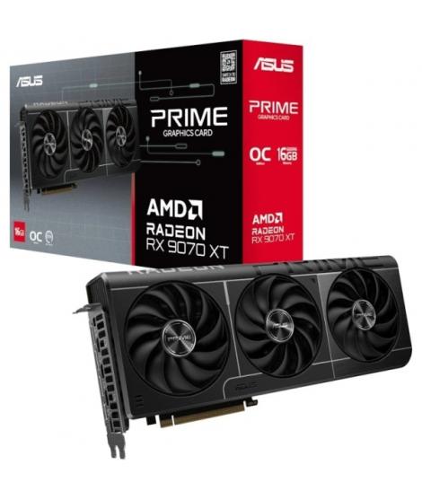 Asus PRIME AMD Radeon RX 9070 XT OC Tarjeta Grafica 16GB GDDR6 FSR 4