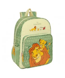 Safta El Rey Leon "Mufasa" Mochila - Adaptable a Carro - Asa de Mano - 33x42x14cm - Color Verde