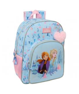 Safta Frozen "Ice Magic" Mochila - Adaptable a Carro - Asa de Mano - 33x42x14cm - Color Azul