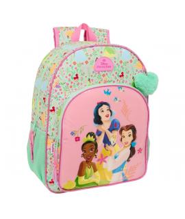 Safta Pricesas Disney "Bloom" Mochila - Adaptable a Carro - Asa de Mano - 33x42x14cm - Color Verde