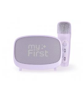 MyFirst Voice 2 Altavoz Bluetooth - Microfono Individual - MP3 - Efectos Vocales - Color Rosa