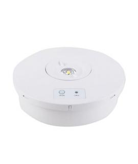 Elbat Luz de Emergencia Sobre Pared - 330 Lumens - 6000K - 2W - Luz Fria - 3 Horas de Autonomia - Bateria de Litio