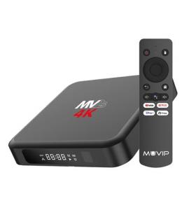 Muvip MV23 Mini PC Smart TV 4K 5G - Android 14 - Quad Core - 4GB RAM - 32GB - Color Negro