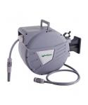 Sungarden SG0165 Manguera 20 Metros - Recogedor Automatico con Guia - Funcion de Retraccion Lenta - Soporte Para Instalacion en 