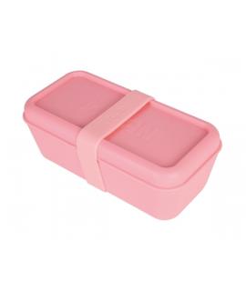 Milan Coleccion 460 Fiambrera Rectangular 0.75L - Apta para Microondas, Lavavajillas y Congelador - Libre de BPA - Divisor Inter