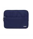 Milan Coleccion 430 Funda para Portatil hasta 13" - Forro Atercipelado - Bolsillo Delantero - Cierre de Cremallera - Color Azul 