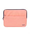 Milan Coleccion 430 Funda para Portatil hasta 13" - Forro Atercipelado - Bolsillo Delantero - Cierre de Cremallera - Color Rosa