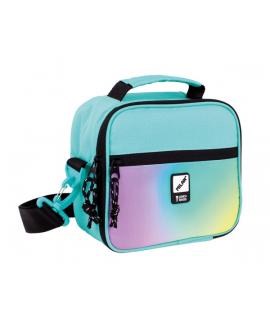 Milan Sunset Bolsa Isotermica Porta Alimentos 3,5L - Incluye 3 Recipientes para Alimentos - Interior Aislante Termico - Apertura