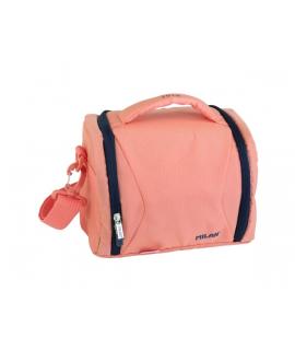 Milan Coleccion 430 Bolsa Isotermica Porta Alimentos 5L - Interior Aislante Termico - Apertura Total - Color Rosa