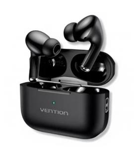 Vention Echo Lite E11 Auriculares Bluetooth 5.4 con Estuche de Carga - True Wireless - 6h Autonomia - Color Negro