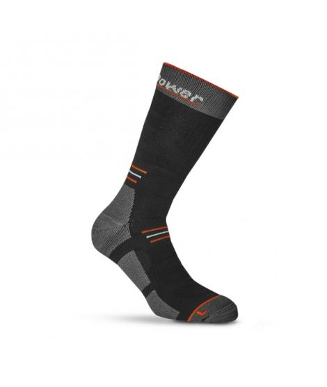 Upower Blow Calcetines de Trabajo Tecnicos - Talla L - Compresion Gradual, Termorregulacion, Soporte en Tobillos, Transpirabilid