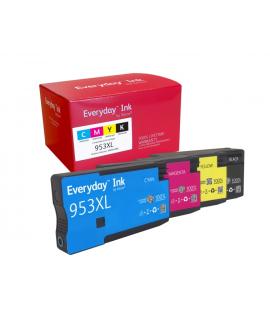 Xerox Everyday HP 953XL Pack de 4 Cartuchos de Tinta Remanufacturados - Reemplaza L0S70AE/F6U16AE/F6U17AE/F6U18AE/L0S58AE/F6U12A