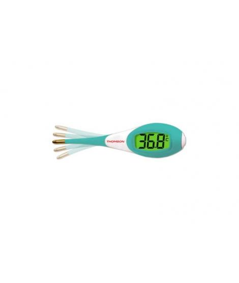 Thomson Jumbo Digital Termometro - Punta Flexible - Aviso Acustico - Color Verde