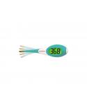 Thomson Jumbo Digital Termometro - Punta Flexible - Aviso Acustico - Color Verde
