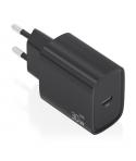 Aisens Cargador GaN 30W - USB-C PD3.0 - Tecnologia AI para Detectar Protocolo y Velocidad de Carga - Color Negro