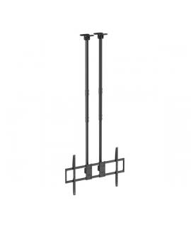 Aisens Soporte de Techo Pro - Inclinable, Extensible y Nivelable - De 60" a 120" - Peso Maximo 120Kg - VESA Maximo 1000x600 - Co