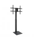 Tooq Midas Soporte de Suelo para Pantallas de 37-70" - Giro y Rotacion Regulables - Gestion de Cables - Peso Max 40kg - VESA Max