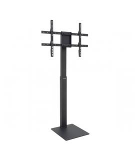 Tooq Midas Soporte de Suelo para Pantallas de 37-70" - Giro y Rotacion Regulables - Gestion de Cables - Peso Max 40kg - VESA Max