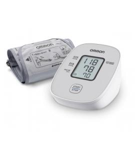 Omron M2 Basic Tensiometro de Brazo - Deteccion Latido Arritmico - Intellisense - Validacion Clinica - Color Blanco