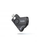 Tooq Lector de Tarjeta Inteligente y DNI + SIM, SD y SF - USB-A - Compatible con DNI 4.0 y Documento de Identidad de Portugal - 