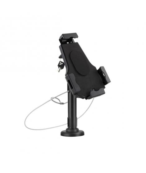 Tooq Soporte de Sobremesa y Pared Profesional Ajustable para Tablet de entre 7.9” a 10.5” - Incluye Candado Antirrobo - Organiza
