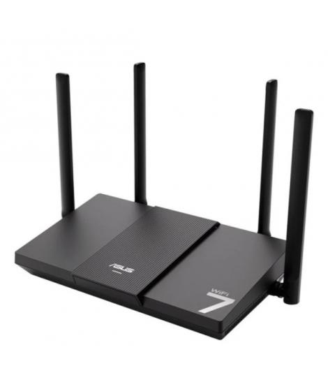 Asus RT-BE50 Router WiFi 7 Dual Band BE3600 AiMesh OFDMA - Velocidad hasta 2882Mbps en 5GHz - 4 Puertos - 4 Antenas - Color Negr