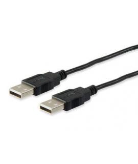 Equip Cable USB-A Macho a USB-A Macho 2.0 - Doble Blindado - Longitud 1.8m