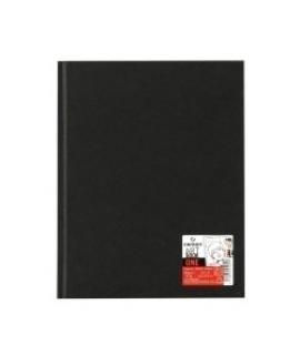 Canson Sketch One Cuaderno con 98 Hojas - 21.6x27.9cm - 100g - Grano Fino - Color Blanco