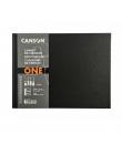 Canson Sketch One Cuaderno Apaisado con 98 Hojas - 27.9x21.6m - 100g - Grano Fino - Color Blanco