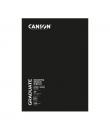 Canson Graduate Dibujo y Esbozo Cuaderno Grapado con 20 Hojas A3 - 140g - Grano Fino - Color Blanco