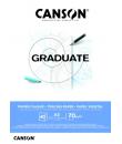 Canson Graduate Vegetal Bloc Encolado de 40 Hojas A3 - 75g - Color Blanco