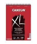Canson XL Oleo & Acrilico Album Espiral de 30 Hojas A4 - 290g - Grano Fino - Color Blanco