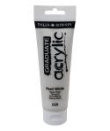 Daler Rowney Graduate Pintura Acrilica - Tubo de Plastico - 120ml - Color Blanco Perla