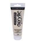 Daler Rowney Graduate Pintura Acrilica - Tubo de Plastico - 120ml - Color Titanio Buff